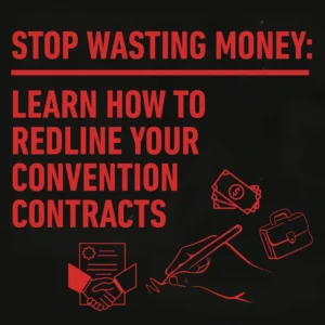 how to redline convention contracts